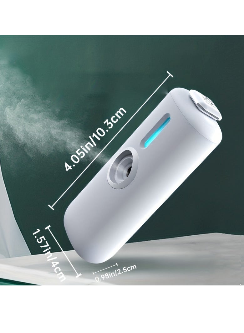 إسكدنيا Ultra-Hydrating Nano Facial Mist Sprayer - Usb Rechargeable, Portable Mini Atomizer For Eye Relief  Skin Care, Alcohol-Free, Ideal For Daily Use - Image 2