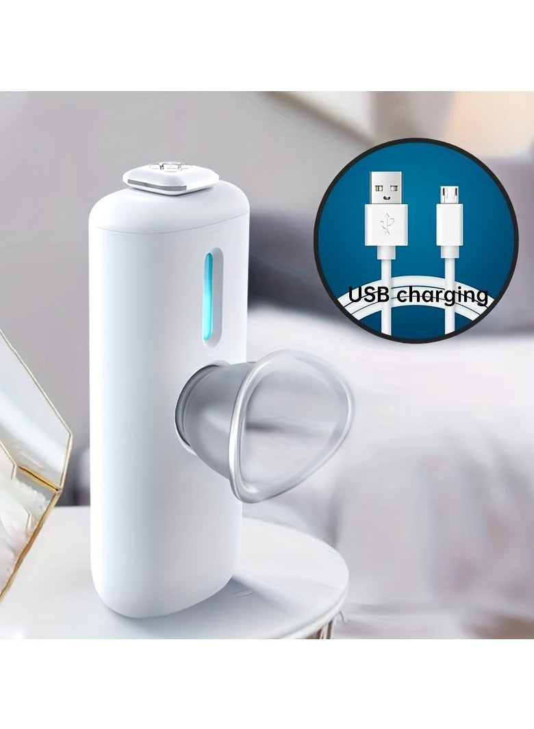 إسكدنيا Ultra-Hydrating Nano Facial Mist Sprayer - Usb Rechargeable, Portable Mini Atomizer For Eye Relief  Skin Care, Alcohol-Free, Ideal For Daily Use - Image 1