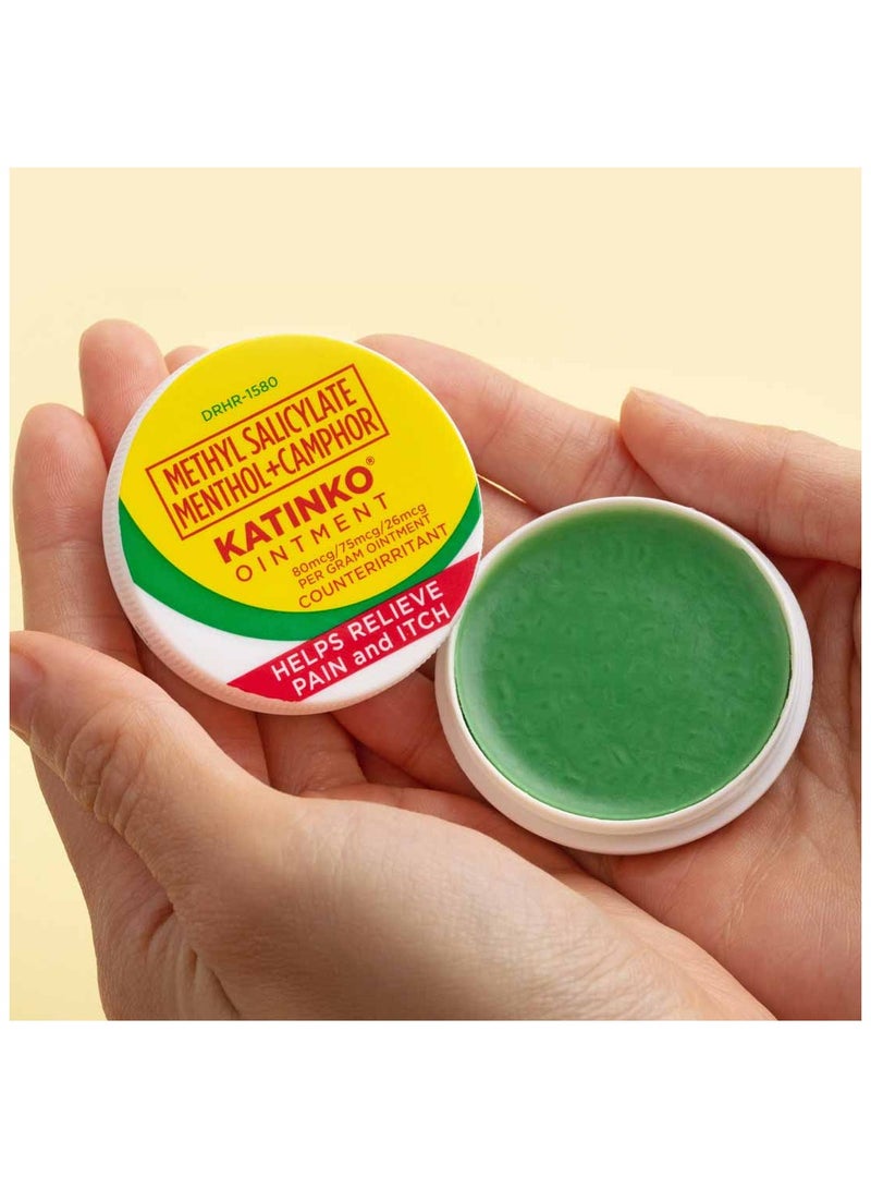 كاتينكو مرهم ميثيل ساليسيلات المنثول + الكافور 10 جرام حلال - Image 1