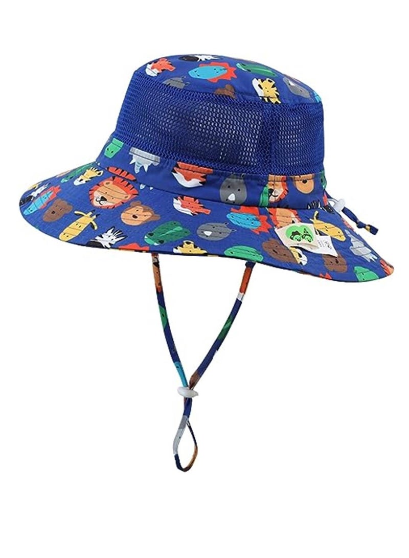 Wide Brim Mesh Kids Sun Hat Toddler Baby Sun Protection Hats - Image 2