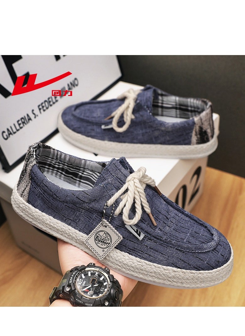 Warrior - Men's Non Slip And Breathable Canvas Casual Shoes - Image 1