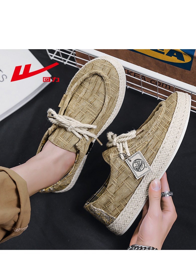 Warrior - Men's Non Slip And Breathable Canvas Casual Shoes - Image 1