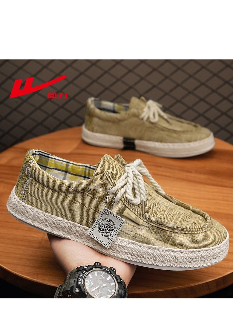 Warrior - Men's Non Slip And Breathable Canvas Casual Shoes - Image 1