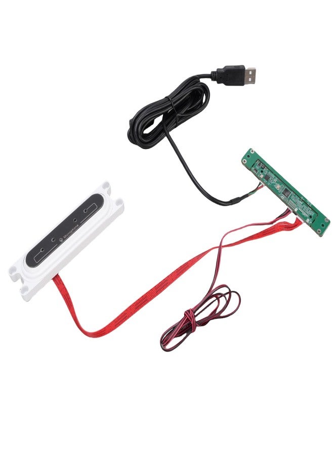 Embedded 4 Arrays Omnidirectional Microphone Adjustable Bracket Speech Recognition Machine White - Image 3