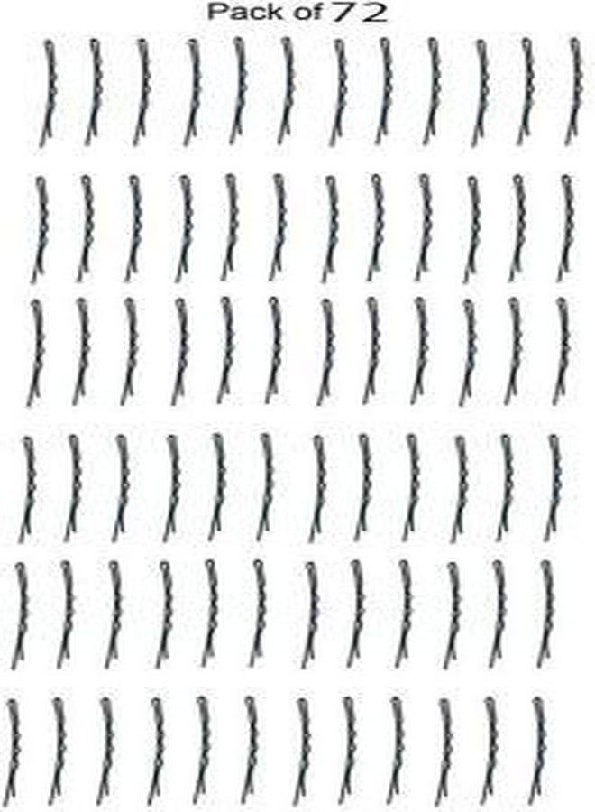 SHD Medium U Shape Pins,Jura Pins, Bridal U Pins & Bun Pins for Kids/Girls/Women. (72 Pieces) - Image 3