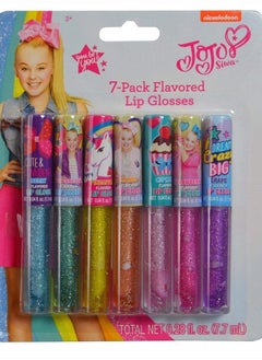 JoJo Siwa 7 Pack Flavored Lip Gloss  - Image 1