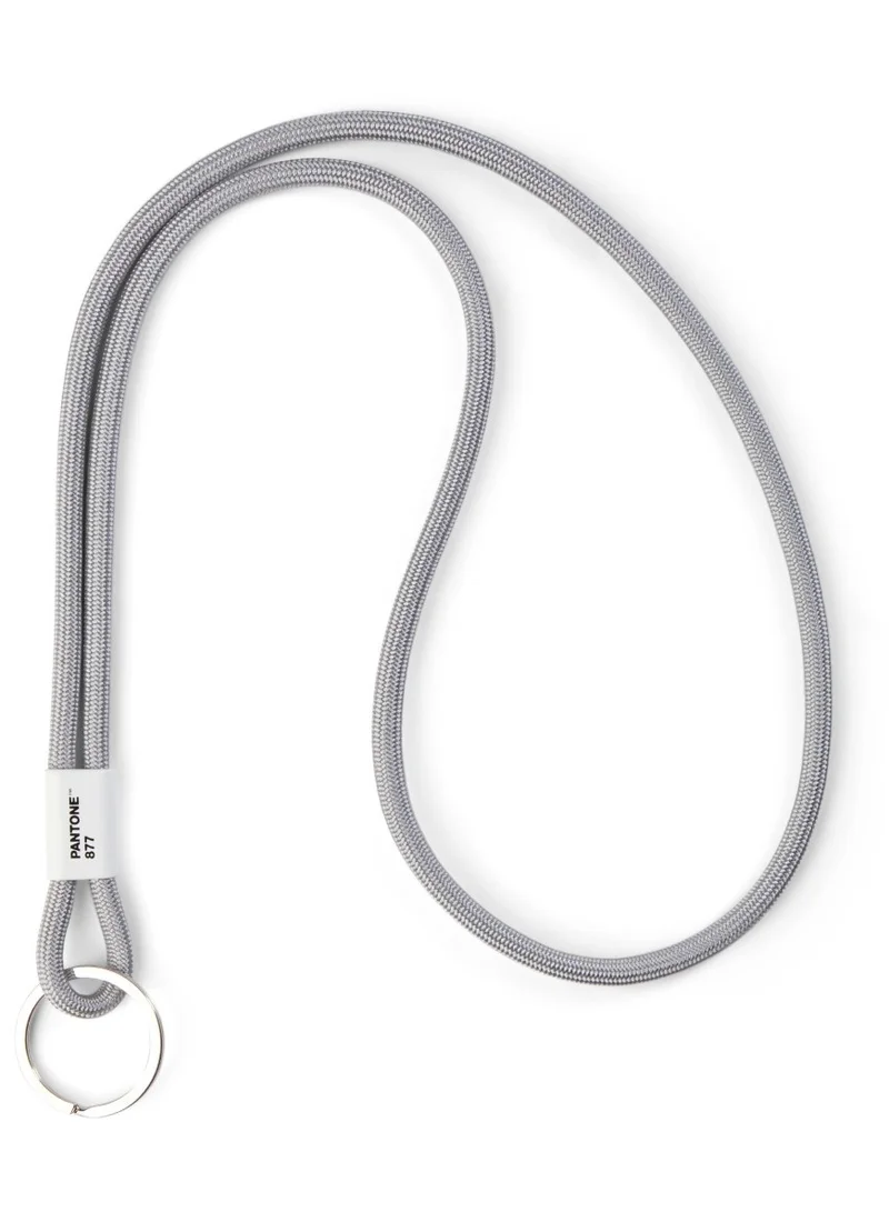 بانتون سلسلة مفاتيح طويلة – تصميم أنيق للاستخدام اليومي – فضي