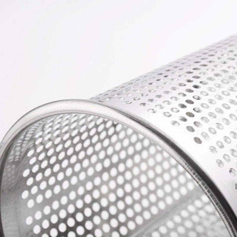 Stainless Steel Strainer Basket Wooden Handle Fine Mesh Spider Food Skimmer Kitchen Sieve for Pasta Dumpling Noodle (14cm) - Image 3