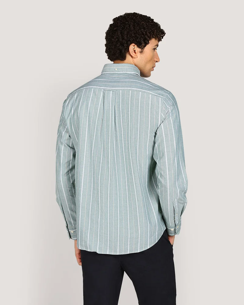 GANT  Regular Classic Oxford Stripe Shirt for Men | Best Price UAE
