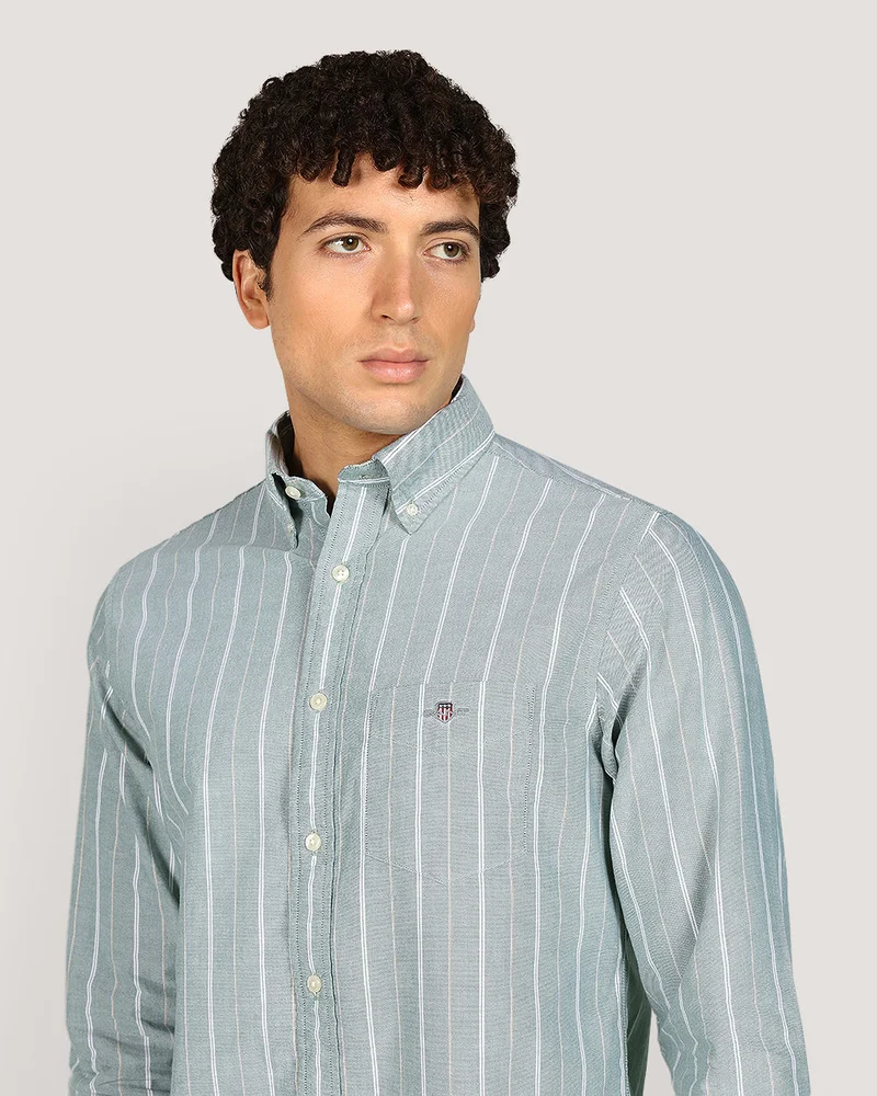 GANT  Regular Classic Oxford Stripe Shirt for Men | Best Price UAE