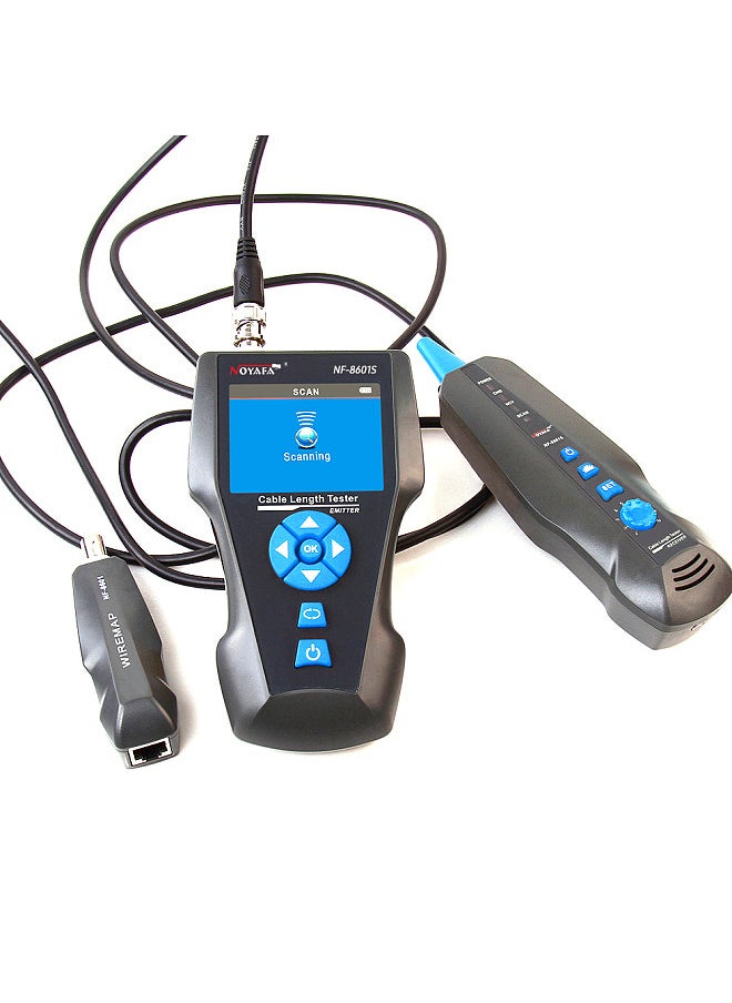 NOYAFA Telephone Wire Tracker Electrical Line Finding Testing Cable Tester Handheld Line Finder Cable Detector Wire Measuring Instrument for Network Maintenance Collation  - Image 3