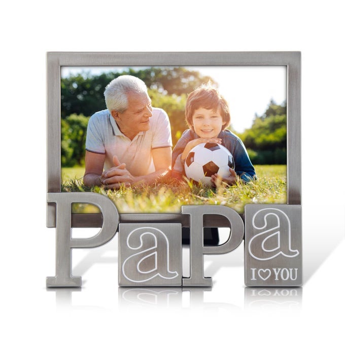 LASODY Papa Picture Frame Papa Gifts for Fathers Day 6x4 inch