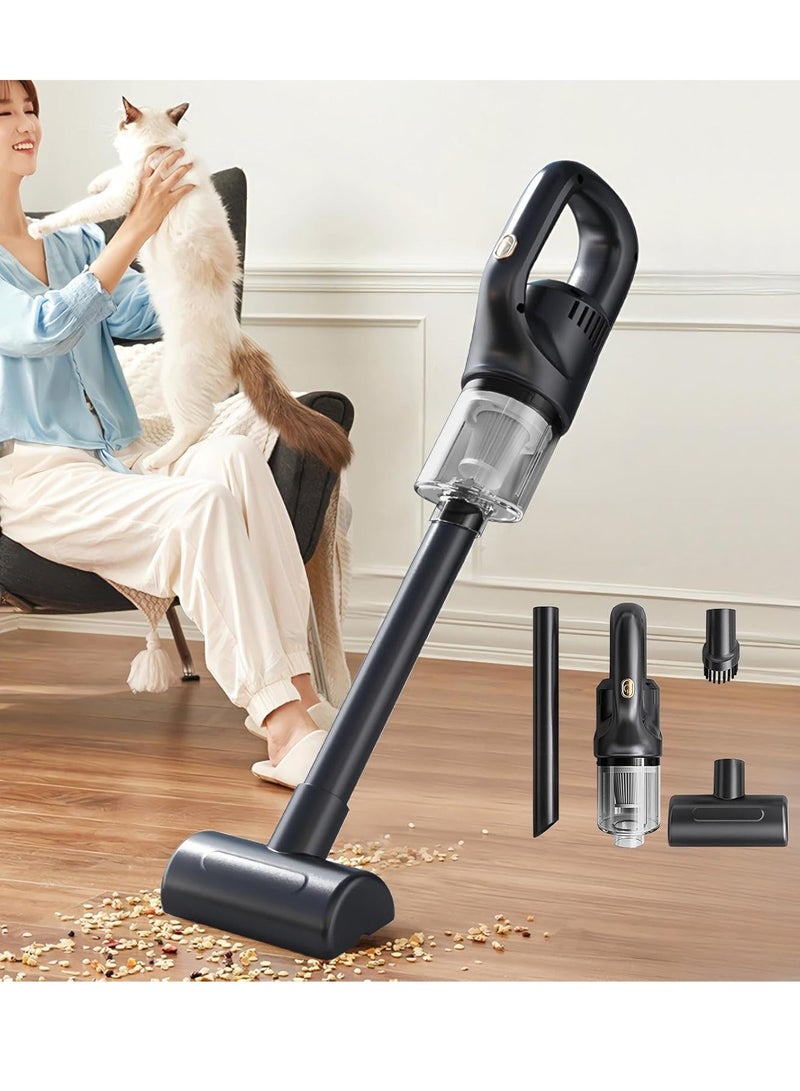 Handheld Cordless Car Vacuum Cleaner - 7500PA Powerful Suction, Lightweight Portable Design, Long-Lasting Battery & LED Light for Home, Office & Auto Cleaning - Image 5