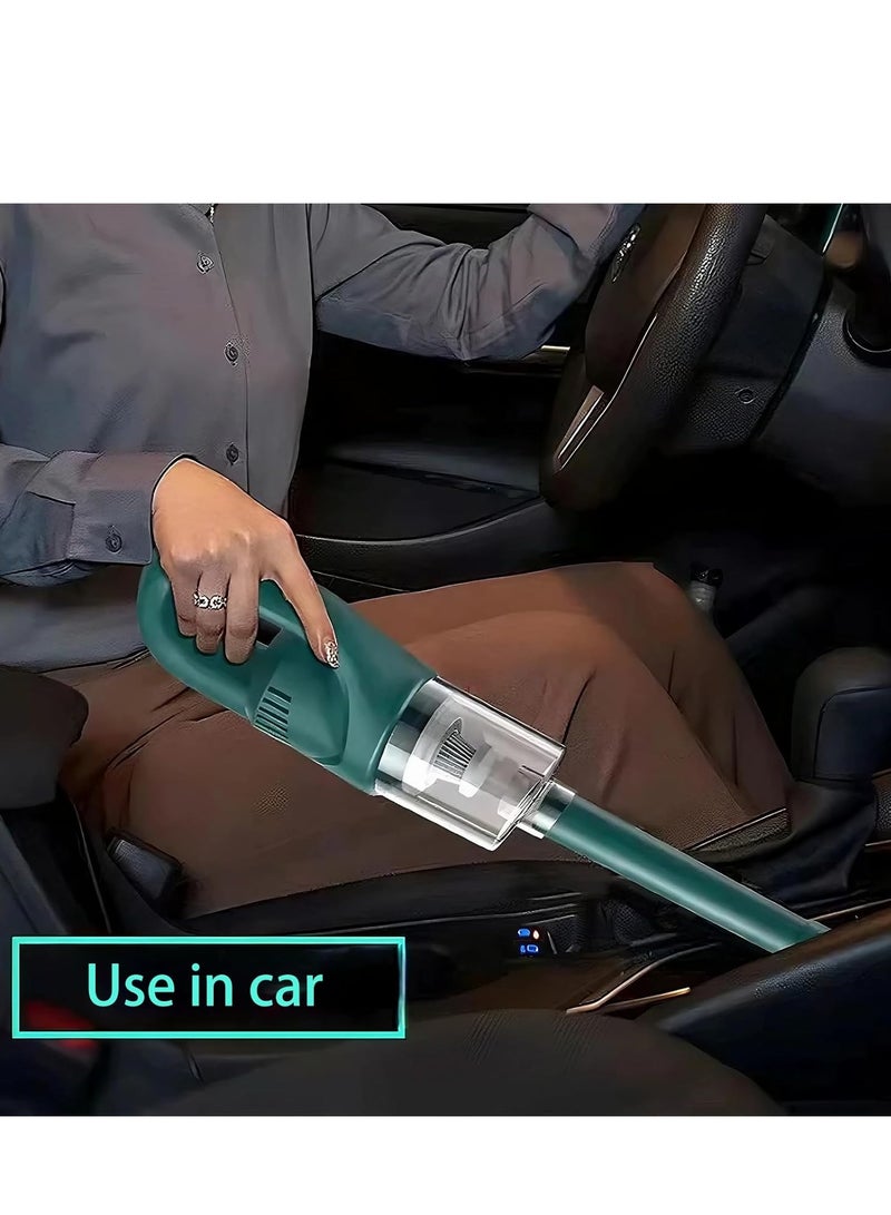 Handheld Cordless Car Vacuum Cleaner - 7500PA Powerful Suction, Lightweight Portable Design, Long-Lasting Battery & LED Light for Home, Office & Auto Cleaning - Image 3