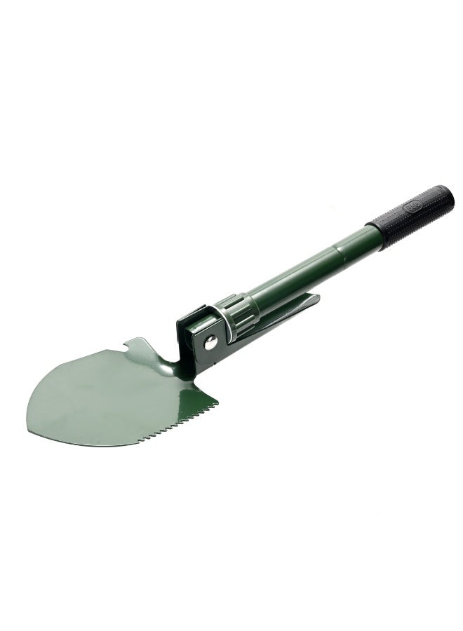 لوازم كريك طوي 28 سم - مجرفة ومعول قابلان للطي مع حقيبة حمل - أداة حفر متعددة الاستخدام للتخييم والبستنة والطوارئ والاستخدام الخارجي - Image 1