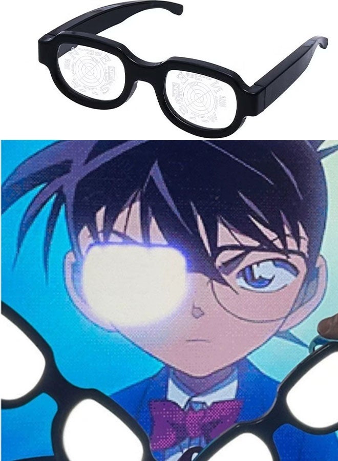 Ailily 7-color LED Luminous Glasses Conan Same Style Luminous Glasses Funny Dance Performance Glasses - Image 1
