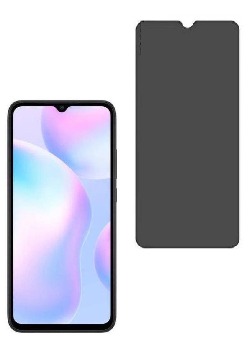 we3 Tempered Glass Screen Protector Anti-Spy Privacy Designed For Xiaomi Redmi 9i Full Screen Coverage And Bubble Free - Image 1