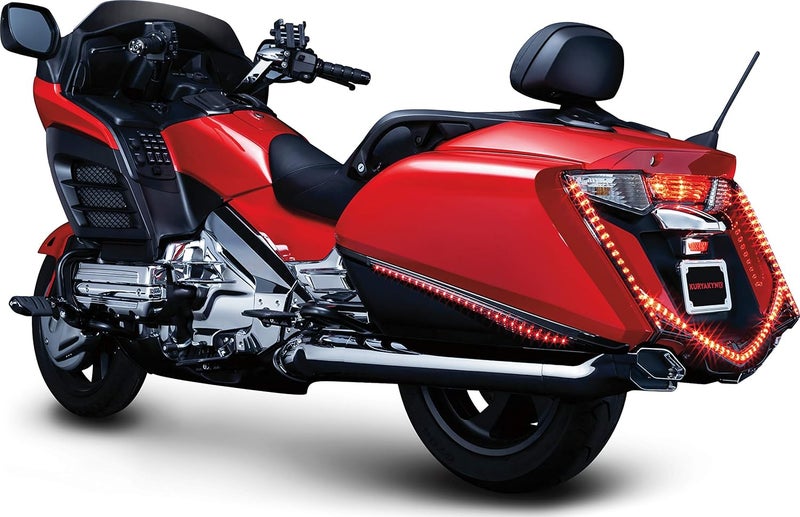 KURYAKYN 3234 Motorcycle Accessory: Rear Accessory Adapter for 2013-16 Honda Gold Wing F6B Motorcycles , black - Image 4