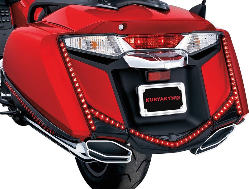 KURYAKYN 3234 Motorcycle Accessory: Rear Accessory Adapter for 2013-16 Honda Gold Wing F6B Motorcycles , black - Image 3