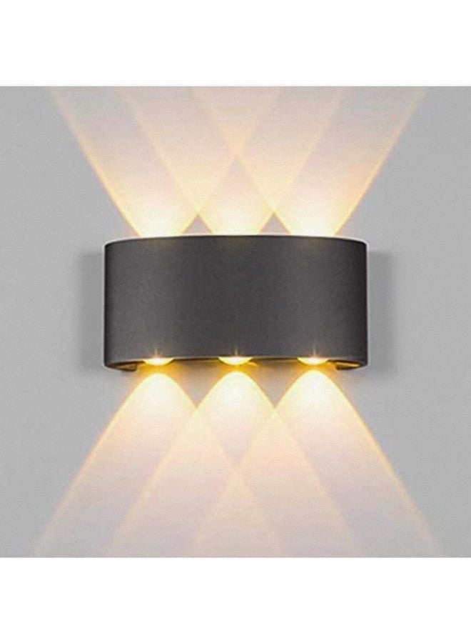 PIXORA Modern Up Down Outdoor and Indoor LED Wall Lamp Waterproof IP65 12W Warm White - Image 1
