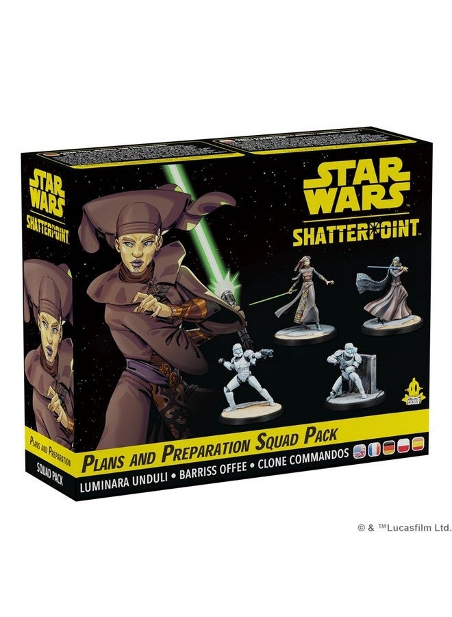 Atomic Mass Games Star Wars Shatterpoint Plans And Preparation Squad Pack Tabletop Miniatures Game Strategy Game For Kids And Adults Ages 14+ 2 Players 90 Minute Playtime Made By Atomic Mass Games - Image 1