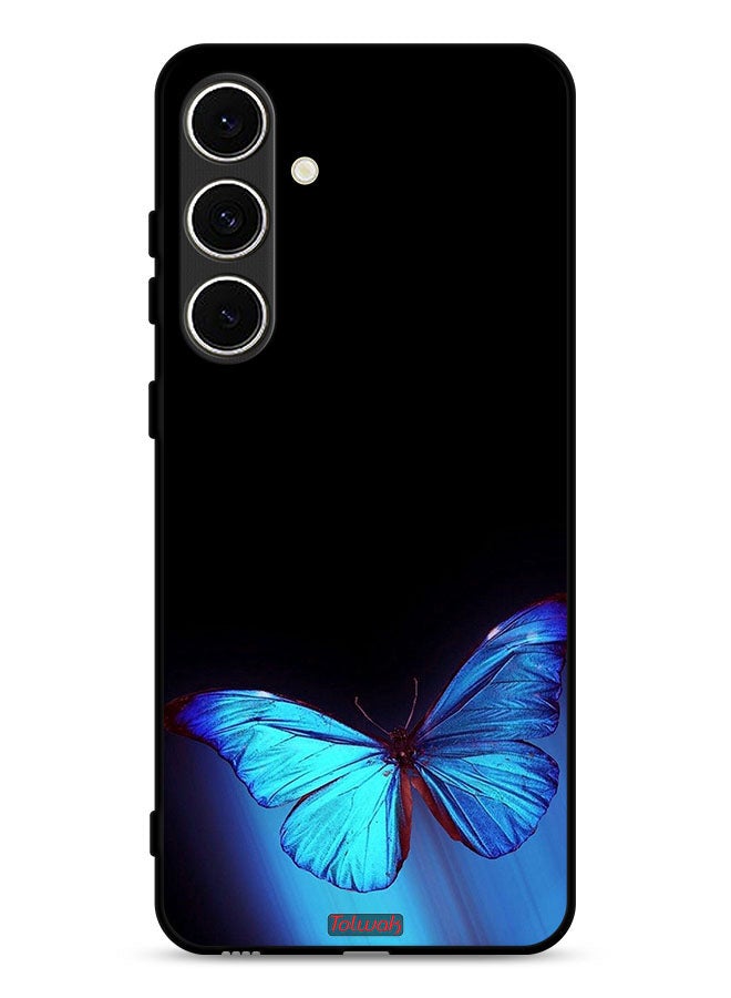 Tolwak Samsung Galaxy A36 5G Protective Case Cover Butterfly Art - Image 1