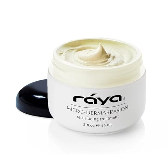 RAYA Microdermabrasion Facial Cream (107), Gentle Resurfacing and Cleansing Solution for Non-Problem Skin, Face Moisturizer, Face Cream for Women, Works to Minimize Fine Lines and Wrinkles, 2oz - Image 1