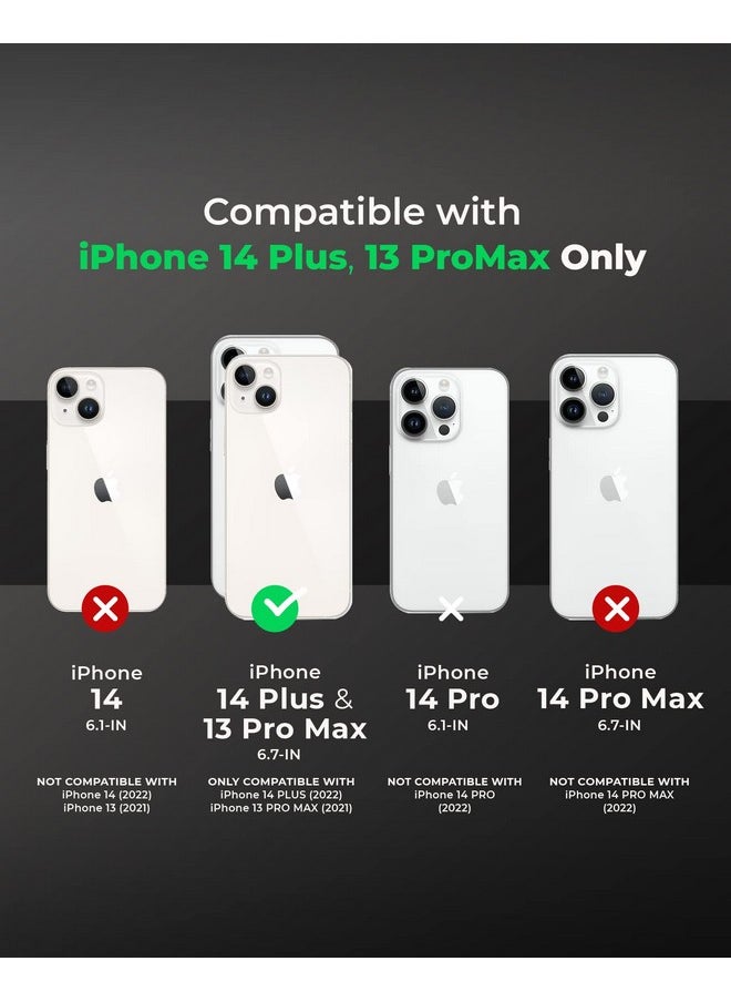 Raegr RAEGR iPhone 14 Plus / 13 Pro Max Case | Anodized Aluminum Bumper | Mag-Safe Compatible | Edge Armor Protective Minimal Case Designed for iPhone 14 Plus / 13 Pro Max (6.7-Inch) 2022 - Black RG10429  - Image 2