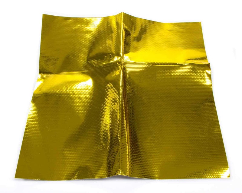 Design Engineering Inc 10393 ReflectAGold HighTemperature HeatReflective AdhesiveBacked Sheet 24 x 24 Sheet Made in America