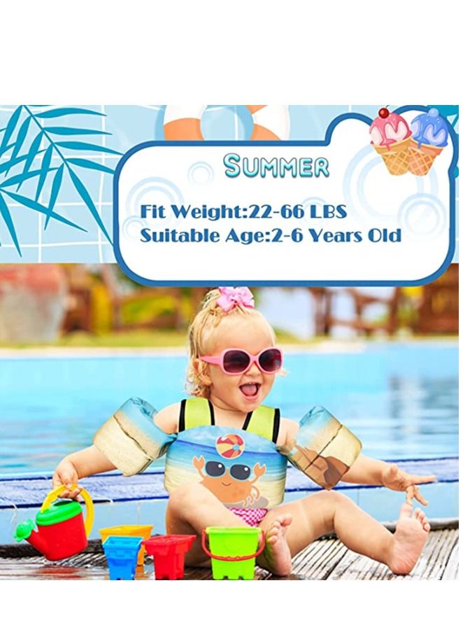 Generic Kids Swimming Vest For Kids Learning to Swim Training Baby Safe Swimming Aid Jacket For 2 3 4 5 6 Years Old Baby Arm Wings 10 30kg - Image 3