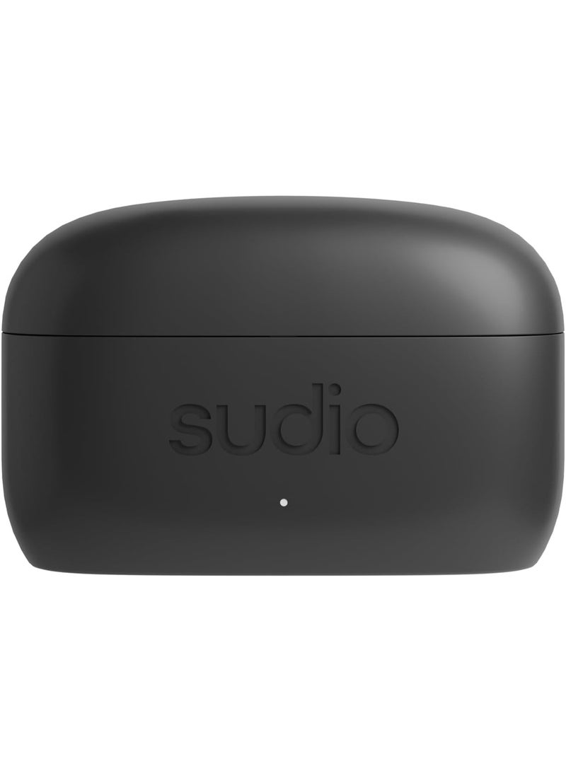 Sudio E3 White, In-Ear, True Wireless, Splash Proof, IPX4, Bluetooth v5.3, USB-C, 6 Hours Playtime - Image 2
