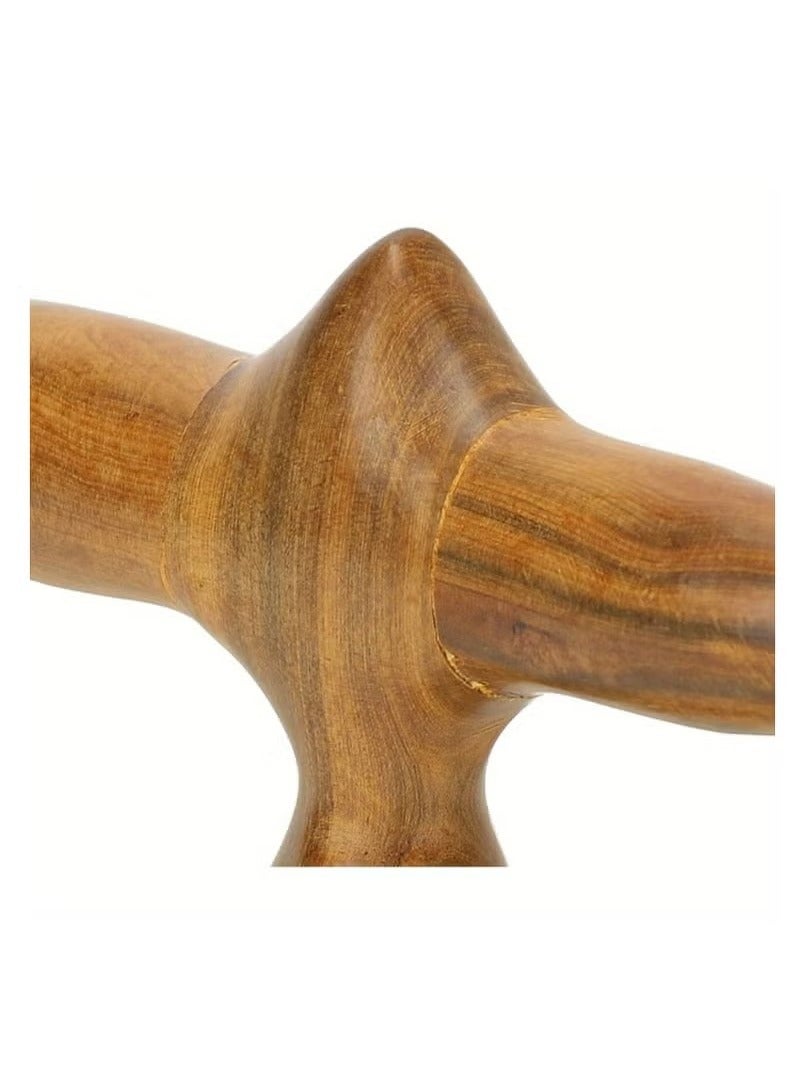 1pc Professional Wooden Foot Massage Stick, Ergonomic Reflexology Tool, Portable 5.12-inch Muscle Relief Massager For Home And Massage Shop Use - Image 5