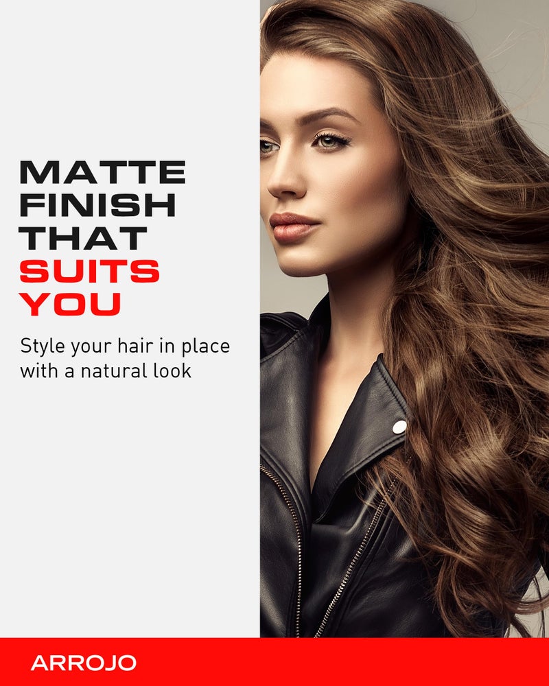 ARROJO Texture Hair Paste â€“ Matte Finish Hair Styling Products â€“ Mid-Hold Hair Paste for Men & Women â€“ Molding Paste w/Vitamin B5 & Oat Proteins â€“ Hair Products for Women & Men (1.7oz) - Image 3