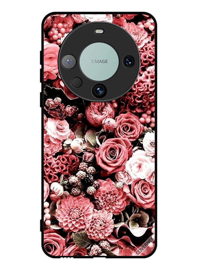 Covernex Protective Case Cover For Huawei Mate 60 Pro Plus Peach Roses - Image 1
