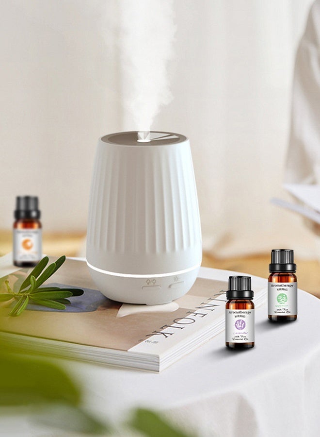 6 bottles of aromatherapy essential oils multi-scented and multi-color gift set plant aromatherapy  - Image 3