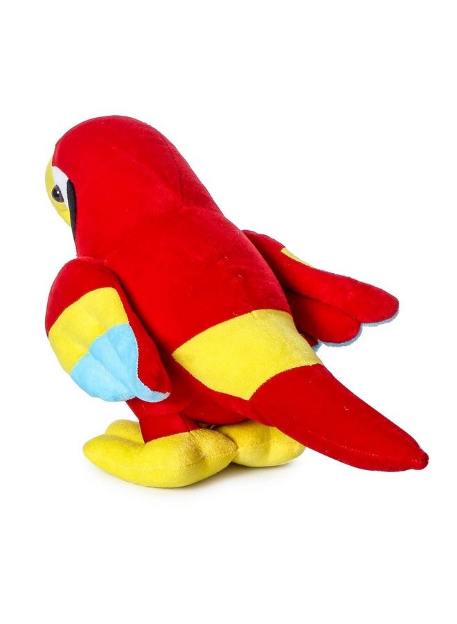Ultra Ultra 15 inch Parrot Fully Stuffed Bird Soft Premium Plush Toy for Kids & Adults in Red | Snuggling and Playtime | Animal Toy | Birthday Gift | Anniversary | Christmas | Diwali | Home Decor - Image 5