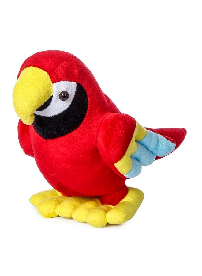 Ultra Ultra 15 inch Parrot Fully Stuffed Bird Soft Premium Plush Toy for Kids & Adults in Red | Snuggling and Playtime | Animal Toy | Birthday Gift | Anniversary | Christmas | Diwali | Home Decor - Image 3