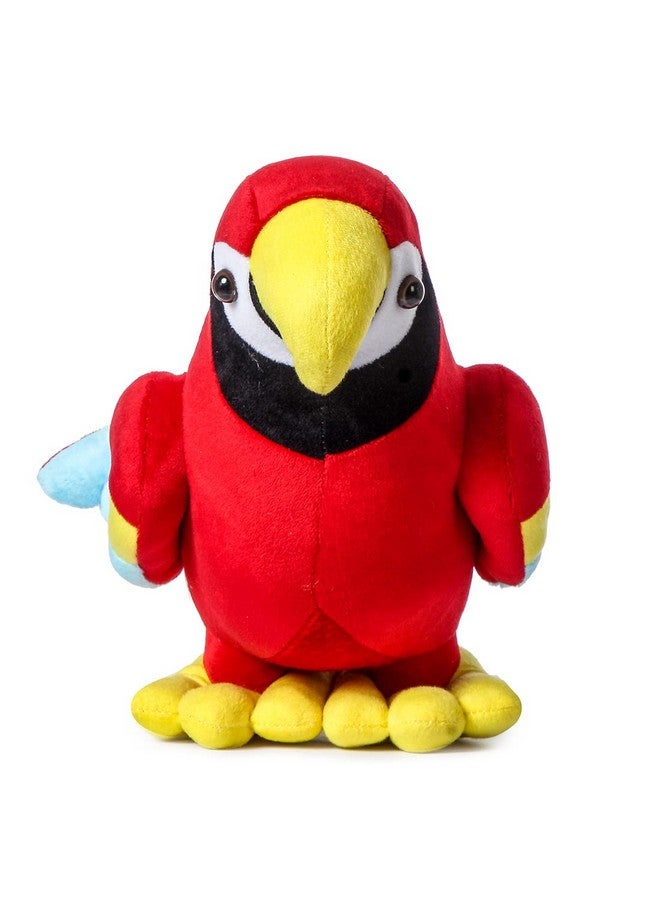 Ultra Ultra 15 inch Parrot Fully Stuffed Bird Soft Premium Plush Toy for Kids & Adults in Red | Snuggling and Playtime | Animal Toy | Birthday Gift | Anniversary | Christmas | Diwali | Home Decor - Image 1