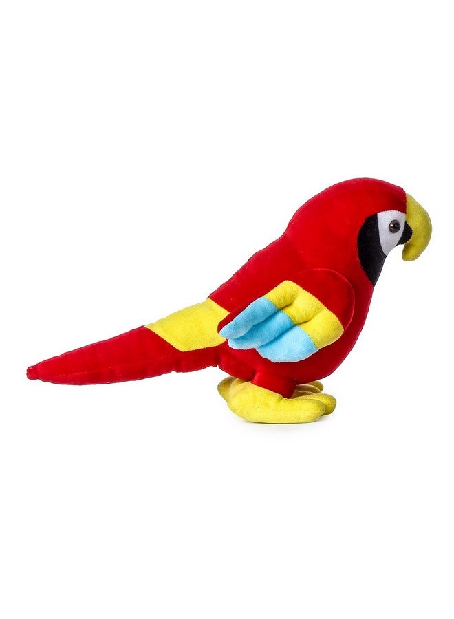 Ultra Ultra 15 inch Parrot Fully Stuffed Bird Soft Premium Plush Toy for Kids & Adults in Red | Snuggling and Playtime | Animal Toy | Birthday Gift | Anniversary | Christmas | Diwali | Home Decor - Image 4