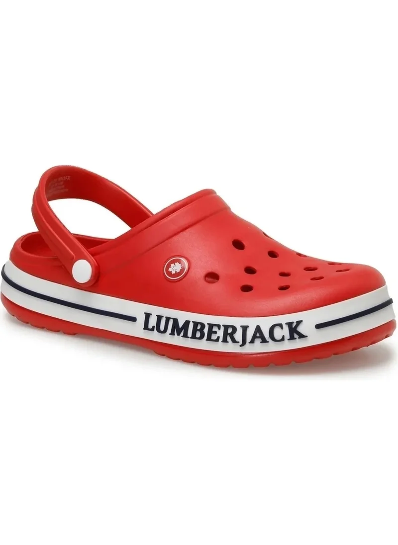 لامبرجاك Devon Men's Slippers - Red