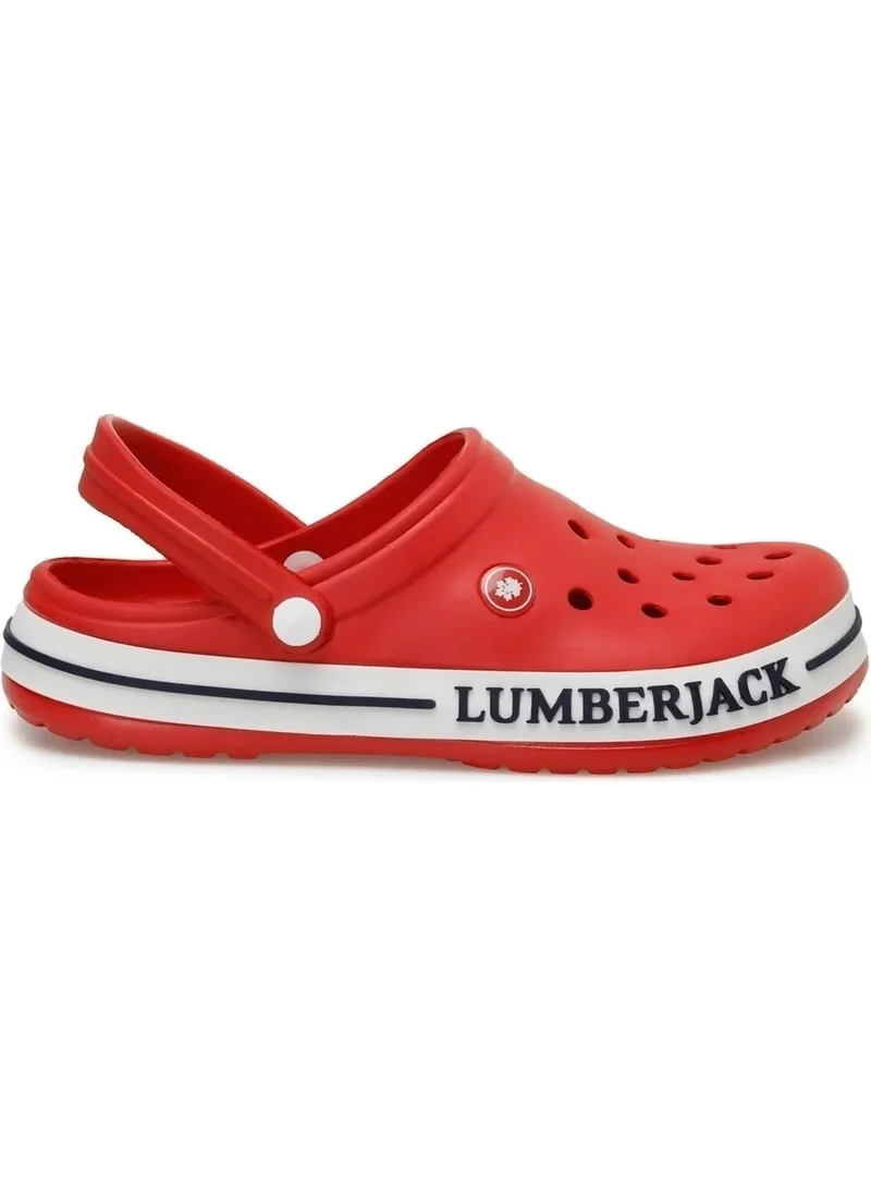 لامبرجاك Devon Men's Slippers - Red