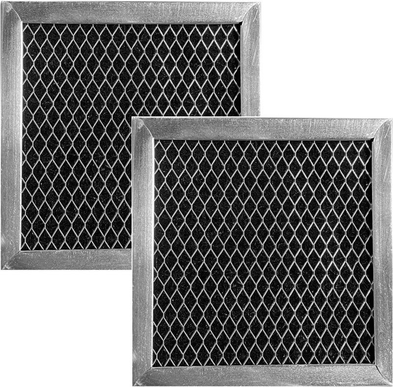 For Whirlpool 8206230A Microwave Charcoal Carbon Smoke Filters (2-Pack) - Image 1