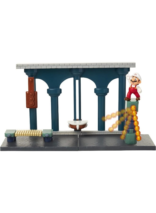 Jakks Pacific Nintendo 2.5" Lava Castle Playset  - Image 5