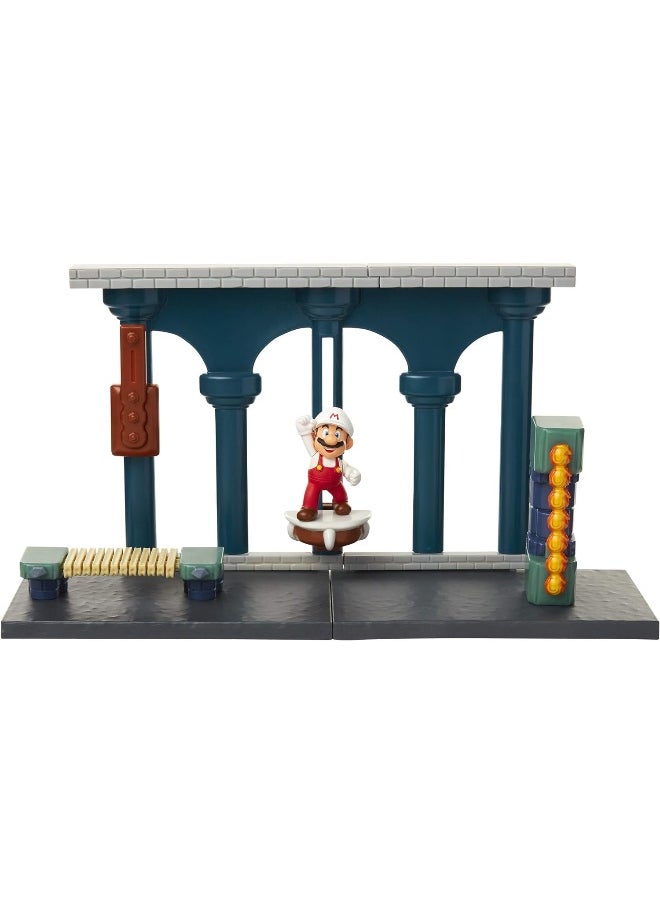 Jakks Pacific Nintendo 2.5" Lava Castle Playset  - Image 4