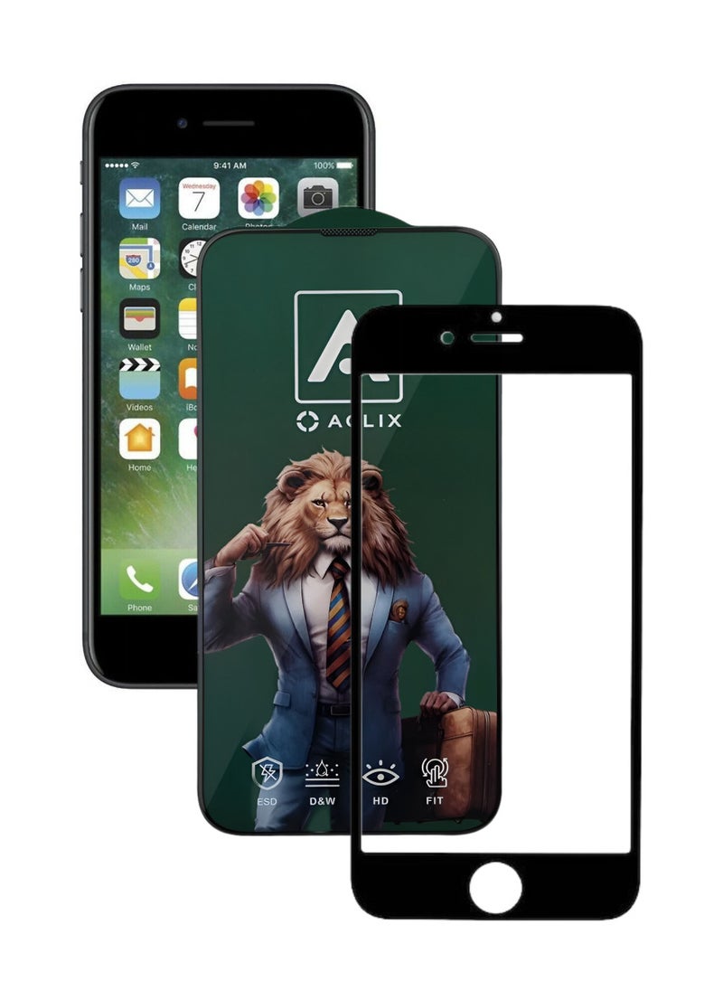 ACLIX Antistatic ESD Dustproof Premium Quality High Definition Tempered Glass Screen Protector Designed For iPhone 7 - Image 1