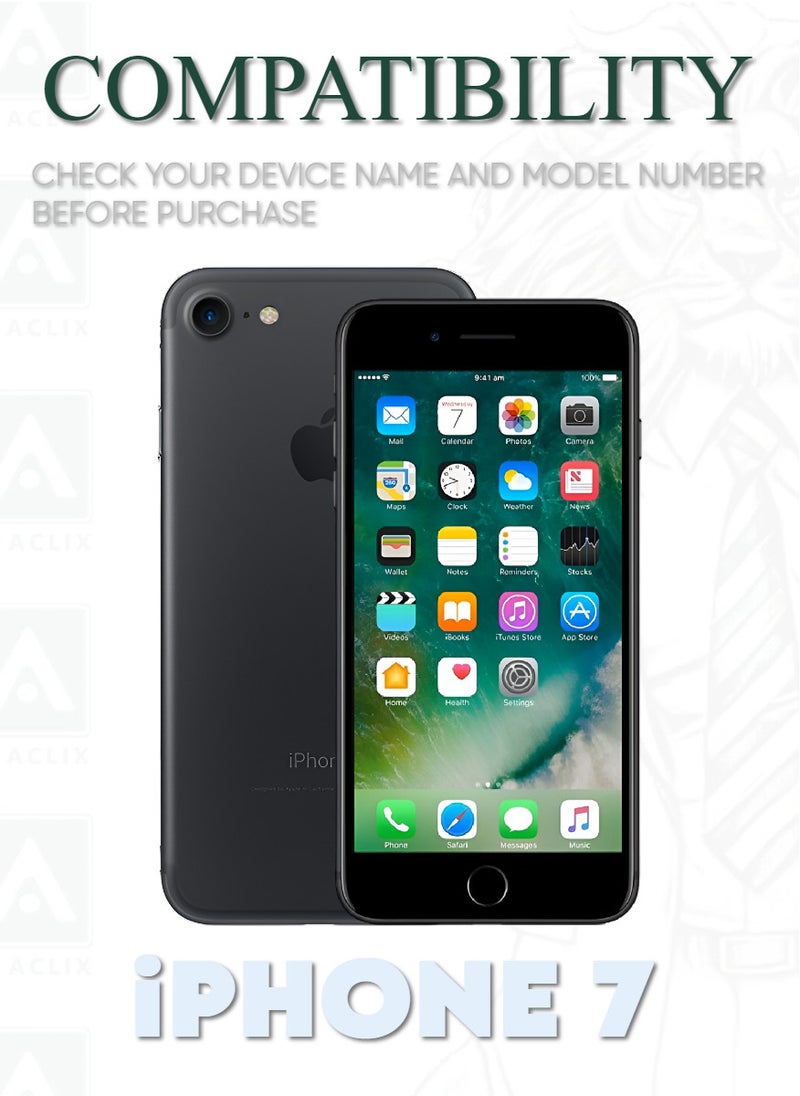 ACLIX Antistatic ESD Dustproof Premium Quality High Definition Tempered Glass Screen Protector Designed For iPhone 7 - Image 2