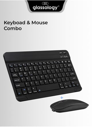 Universal Wireless Keyboard & Mouse Combo with Dual-Language Support (Arabic & English), Ultra-Slim Design, Enhanced Wireless Connectivity, Long Battery Life, Android, iOS, Windows & Mac Compatibility (Black) - pzsku/ZAC170323B5B077D7801AZ/45/_/1739189332/2d4c42f6-7a46-44c9-8aa6-fcf3bb91f172