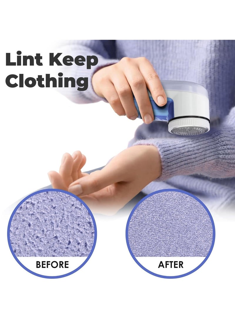 Fabric Shaver,Rechargeable Lint Remover Sweater Defuzzer,Bobble Remover for Clothes - Image 4