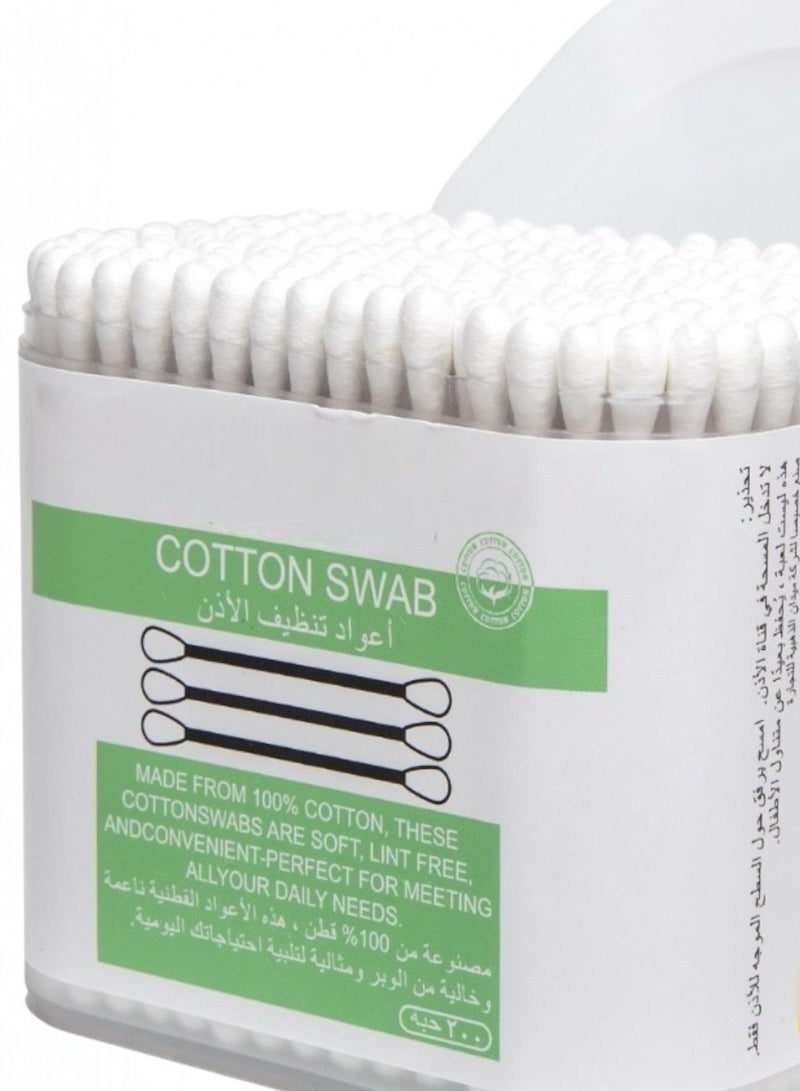 200 PCS Cotton Swab Made From 100% Cotton - Image 2