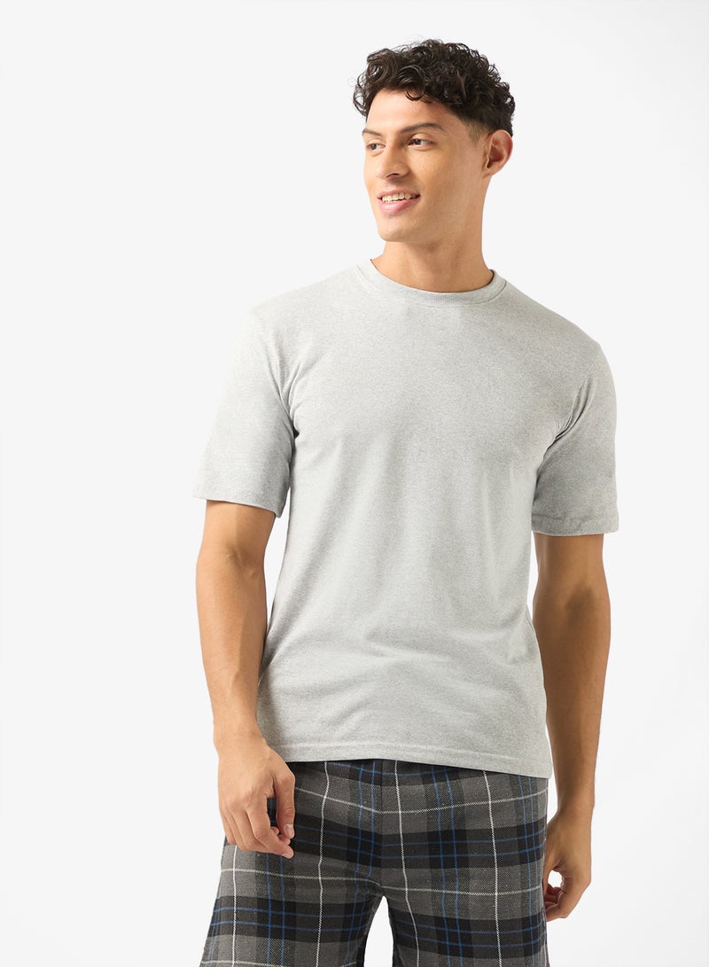 سفنتي فايف طقم بيجامة تي شيرت وشورت - Image 3